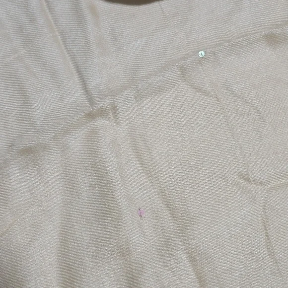 Embroidered Cream Scarf - Picture 3 of 3